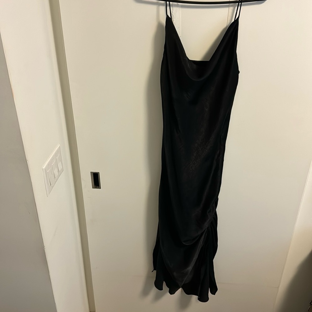 Zara Black Slip Dress